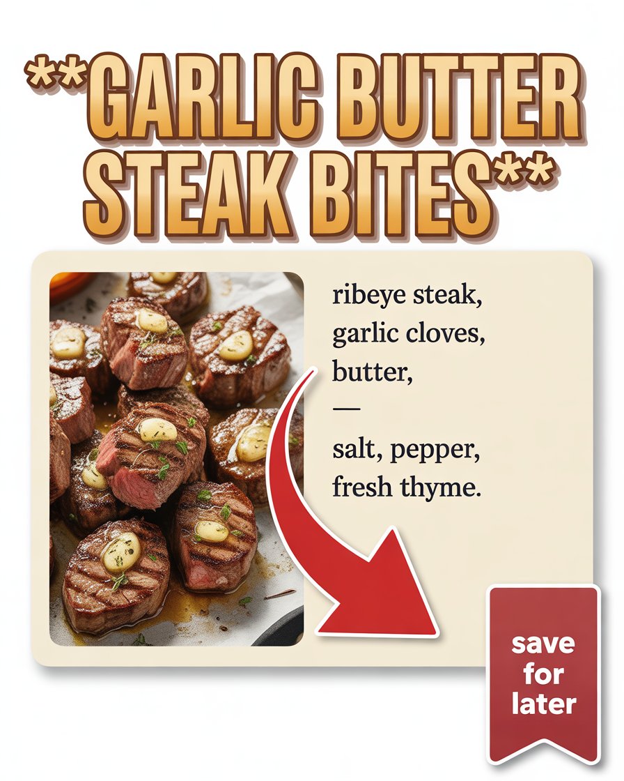 Garlic Butter Steak Bites
