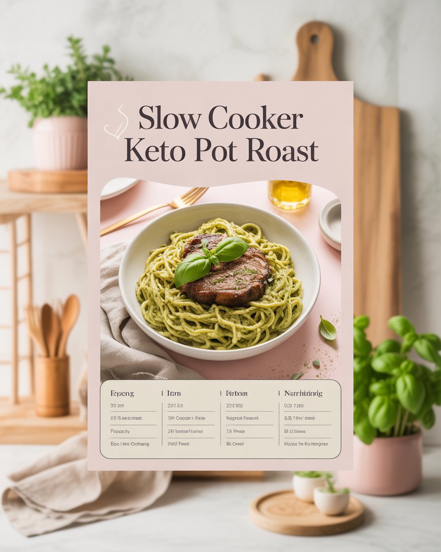 Slow Cooker Keto Pot Roast