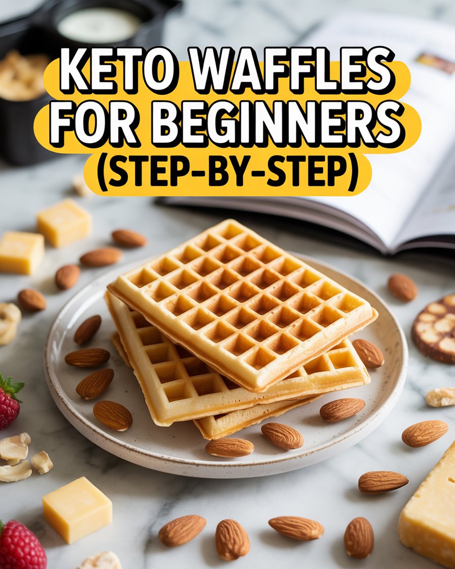 Keto Waffles for Beginners (Step-by-Step)