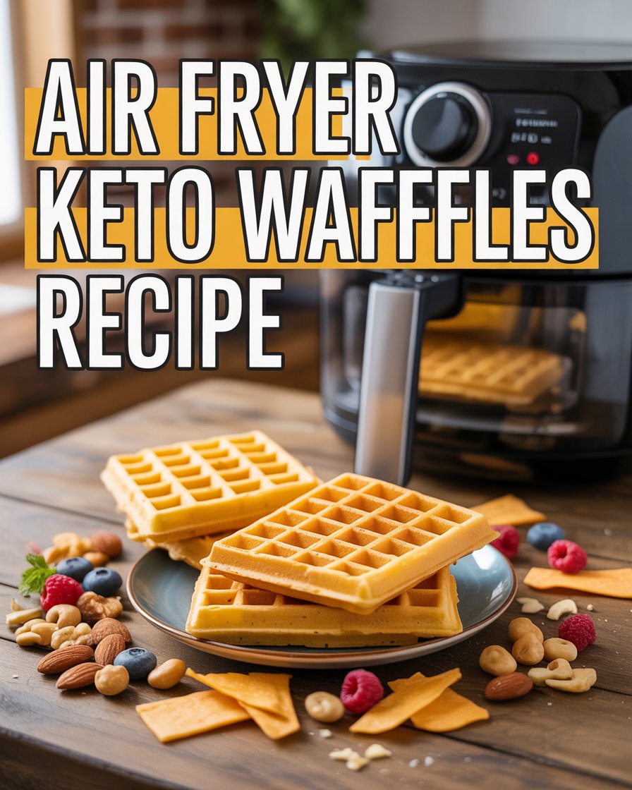 Mini Keto Waffles for Snacks