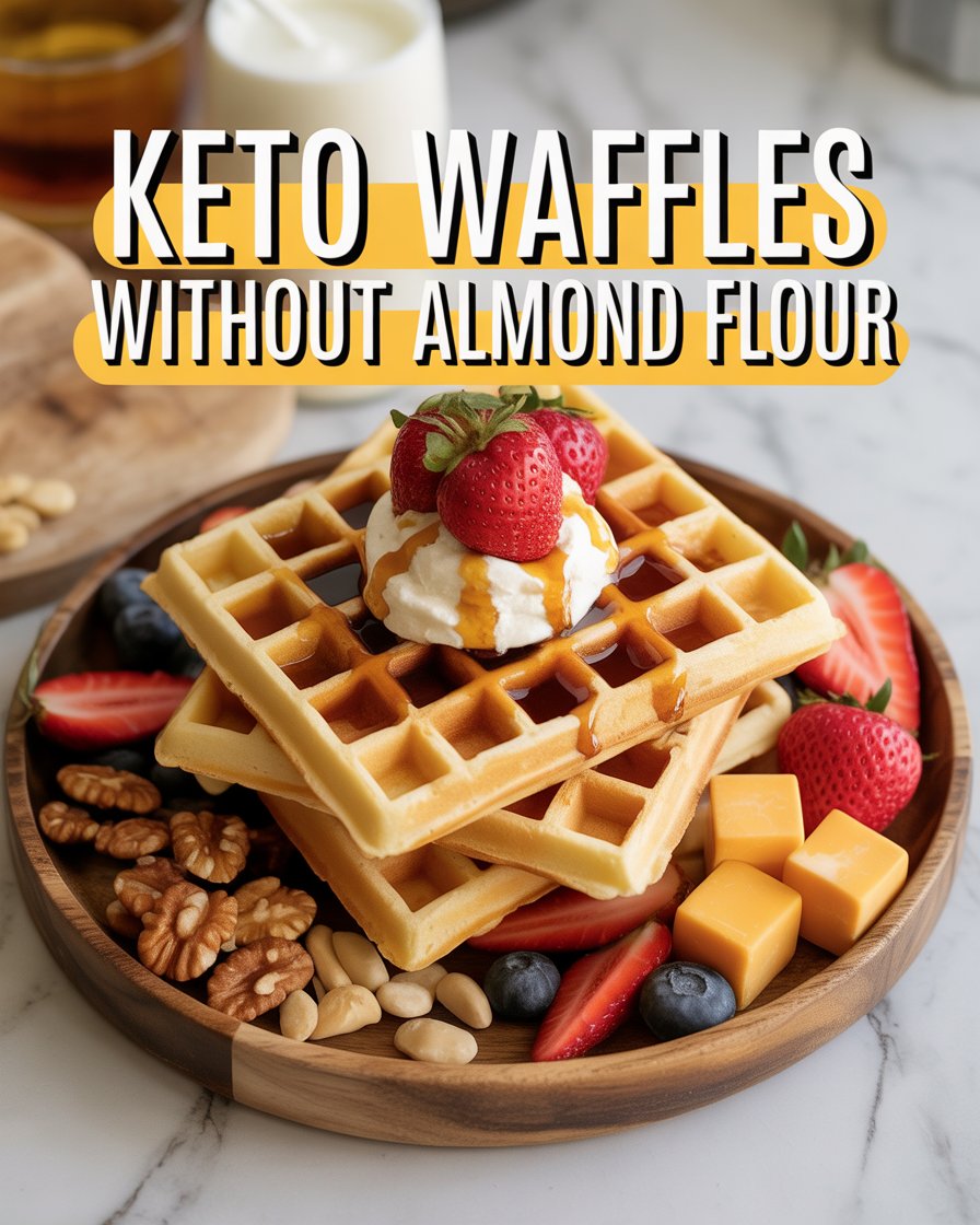 Keto Waffles Without Almond Flour